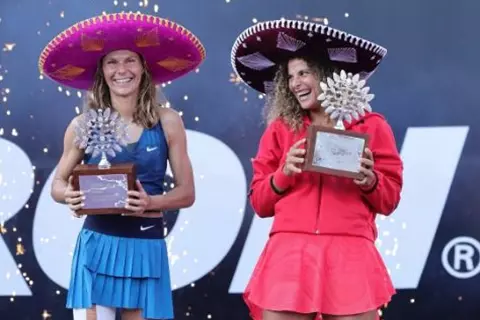 اللقب الثاني.. ميار شريف تحصد بطولة ميريدا زوجي سيدات بالمكسيك